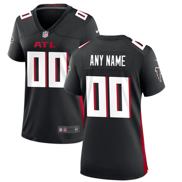 Custom Atlanta Falcons black jersey