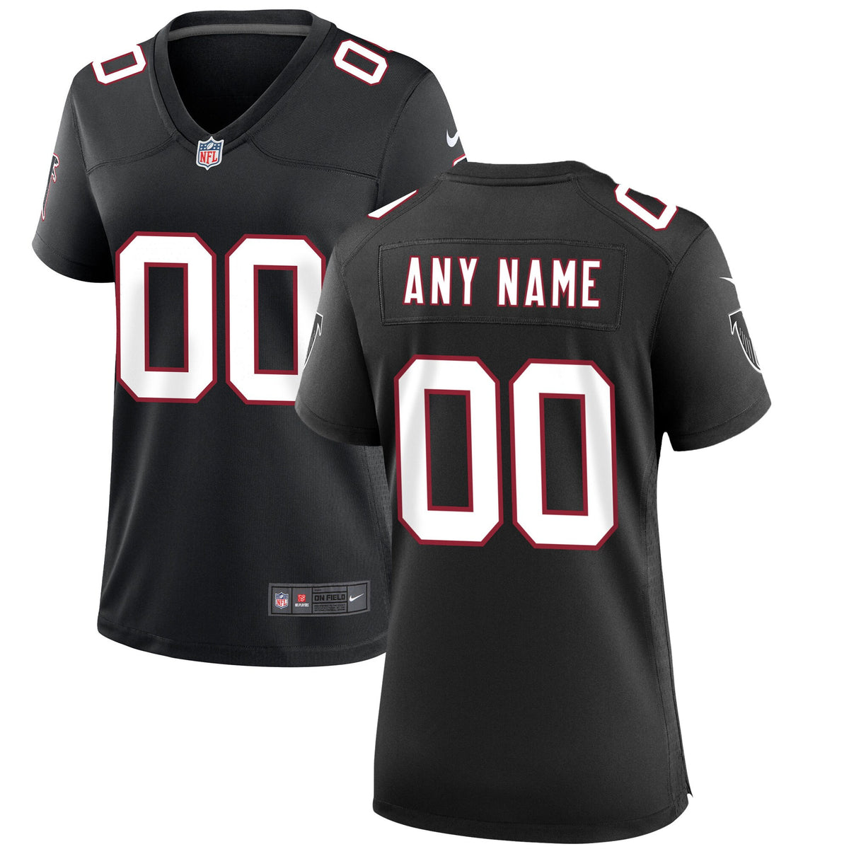 Atlanta Falcons black Throwback jersey