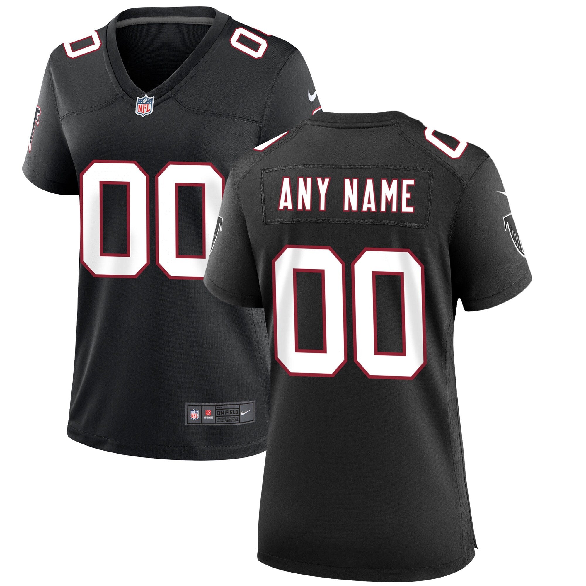 Atlanta Falcons black Throwback jersey