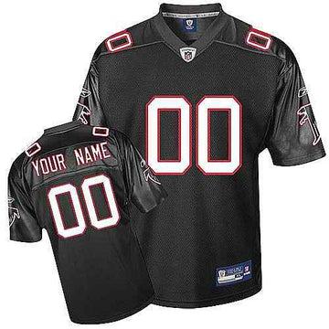 Custom Atlanta Falcons black jersey