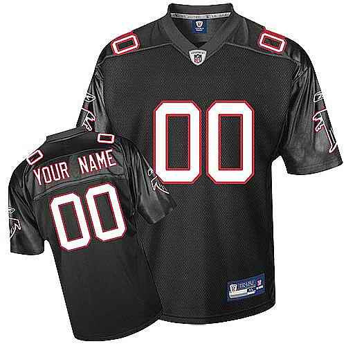 Custom Atlanta Falcons black jersey