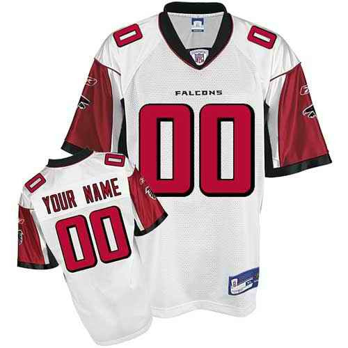 Custom Atlanta Falcons white jersey