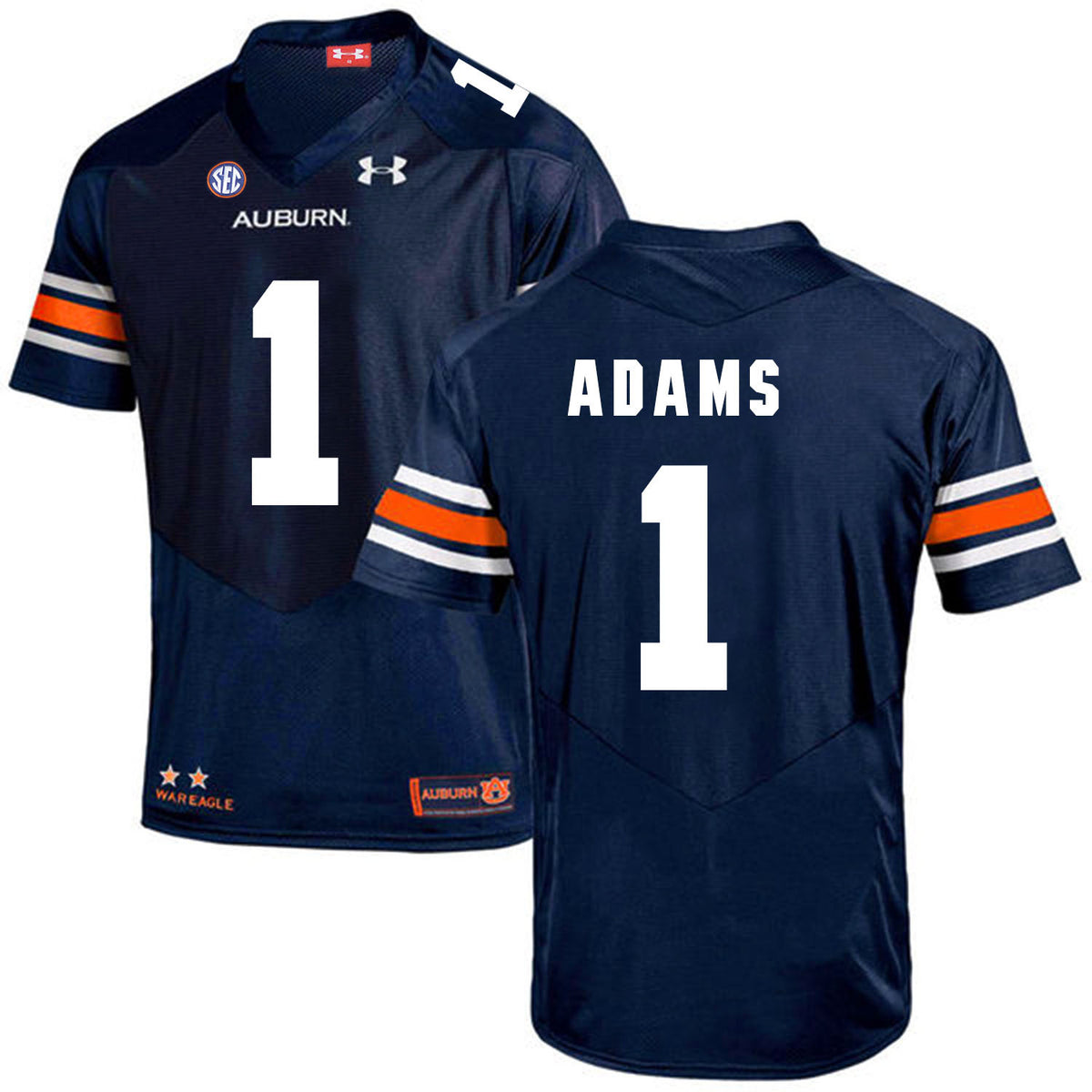 Montravius Adams Auburn Tigers navy jersey