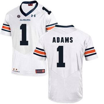 Montravius Adams Auburn Tigers white jersey