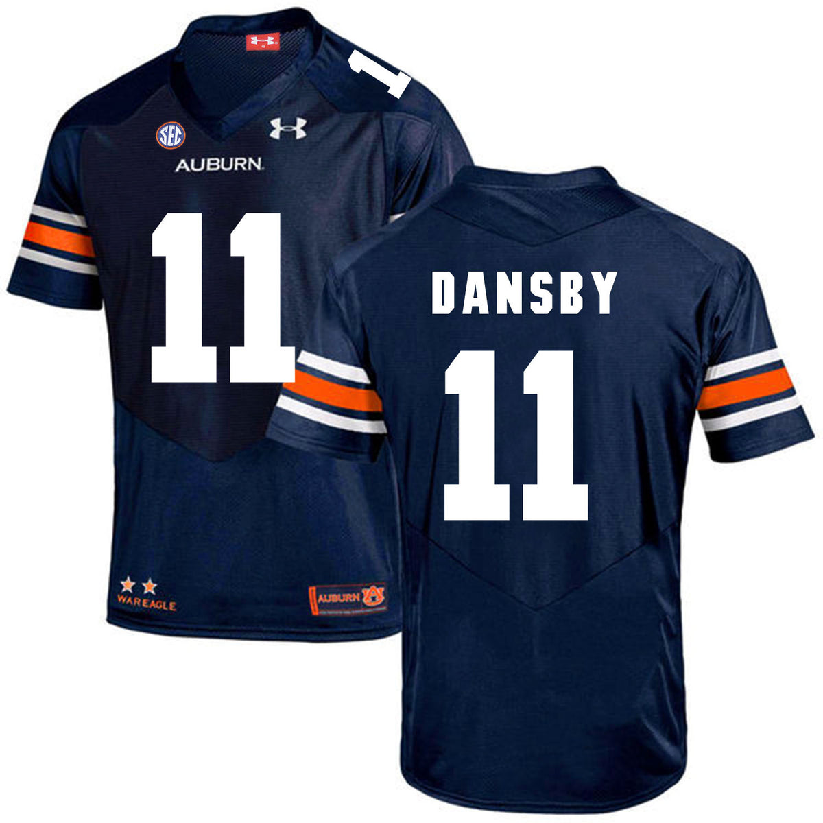 Karlos Dansby Auburn Tigers navy jersey