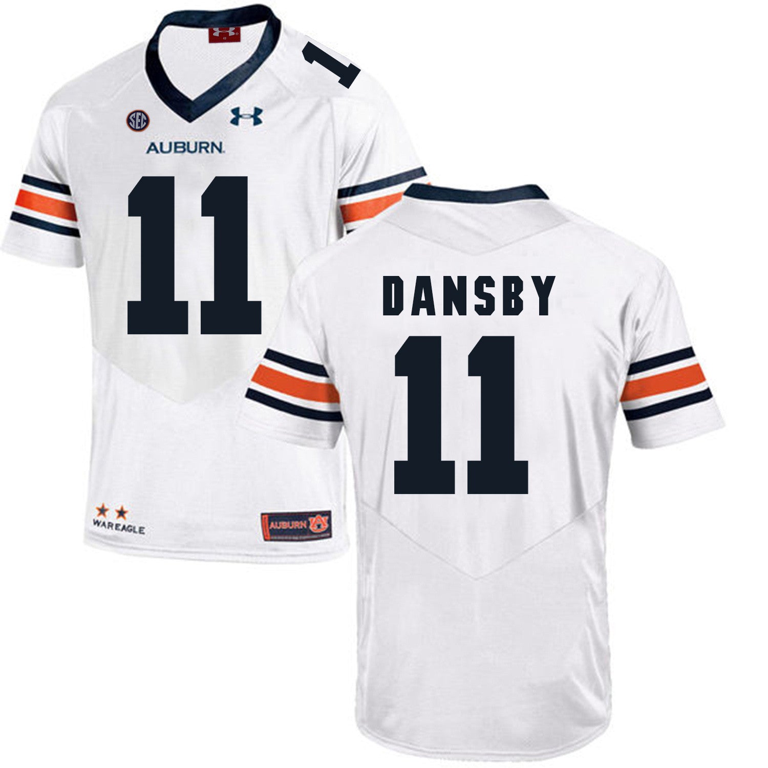 Karlos Dansby Auburn Tigers white jersey