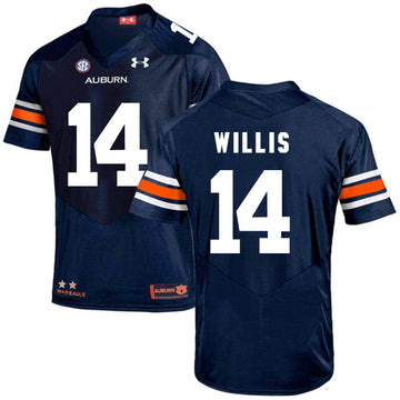 Malik Willis Auburn Tigers navy jersey