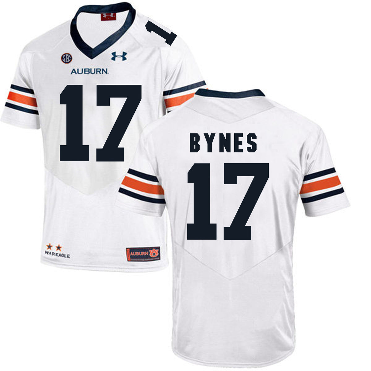 Josh Bynes Auburn Tigers white jersey