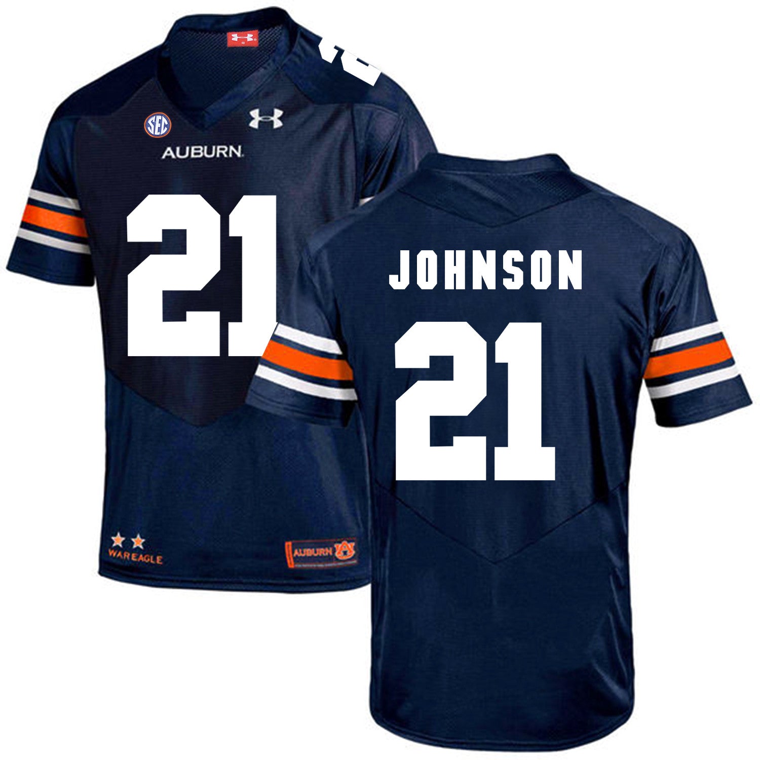 Kerryon Johnson Auburn Tigers navy jersey
