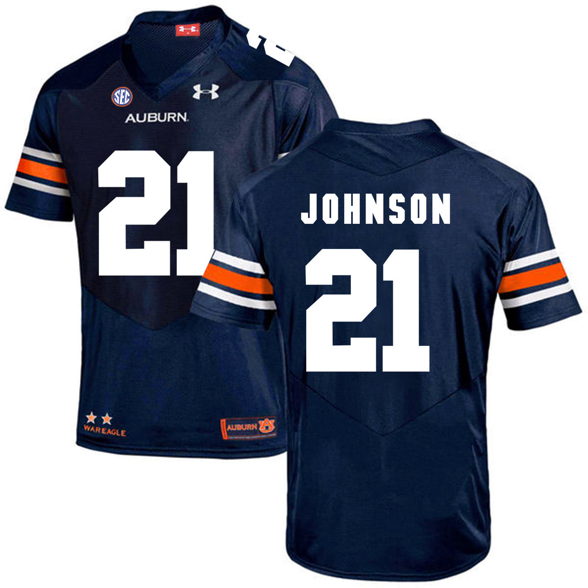Kerryon Johnson Auburn Tigers navy jersey