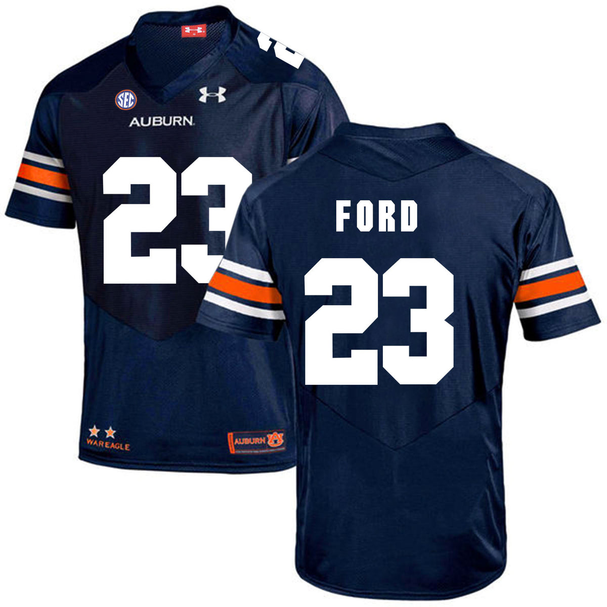 Rudy Ford Auburn Tigers navy jersey
