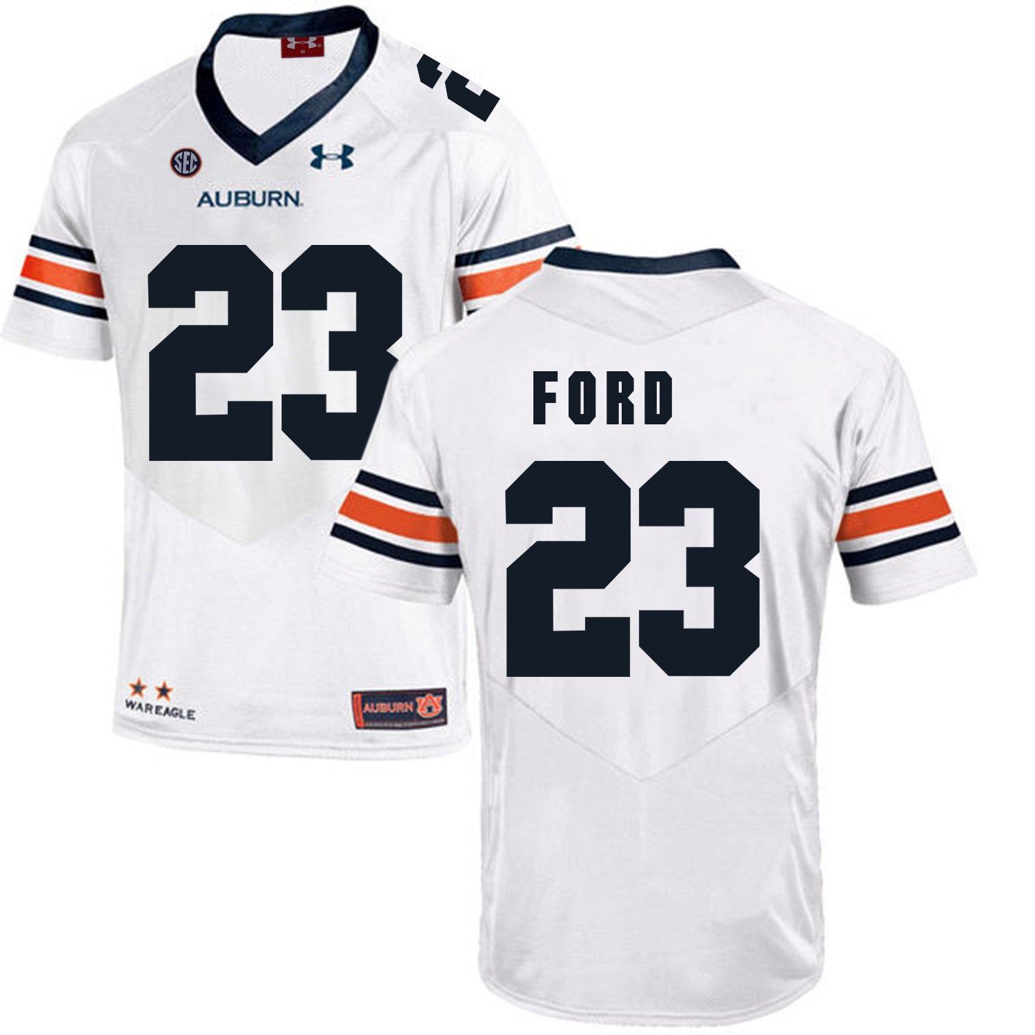 Rudy Ford Auburn Tigers white jersey