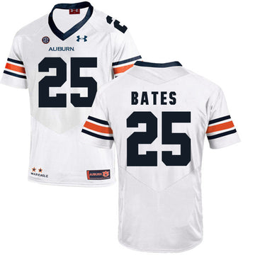 Daren Bates Auburn Tigers white jersey