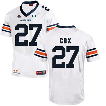 Chandler Cox Auburn Tigers white jersey