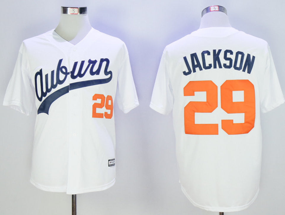 Bo Jackson Auburn Tigers white jersey