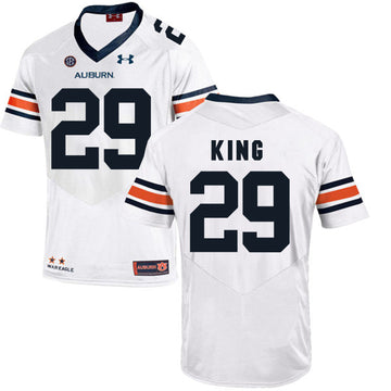 Brandon King Auburn Tigers white jersey