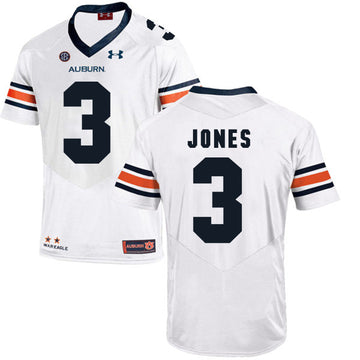Jonathan Jones Auburn Tigers white jersey