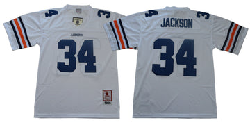 Bo Jackson Auburn Tigers white jersey