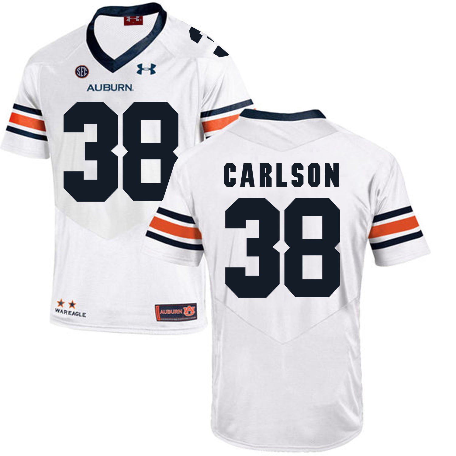 Daniel Carlson Auburn Tigers white jersey