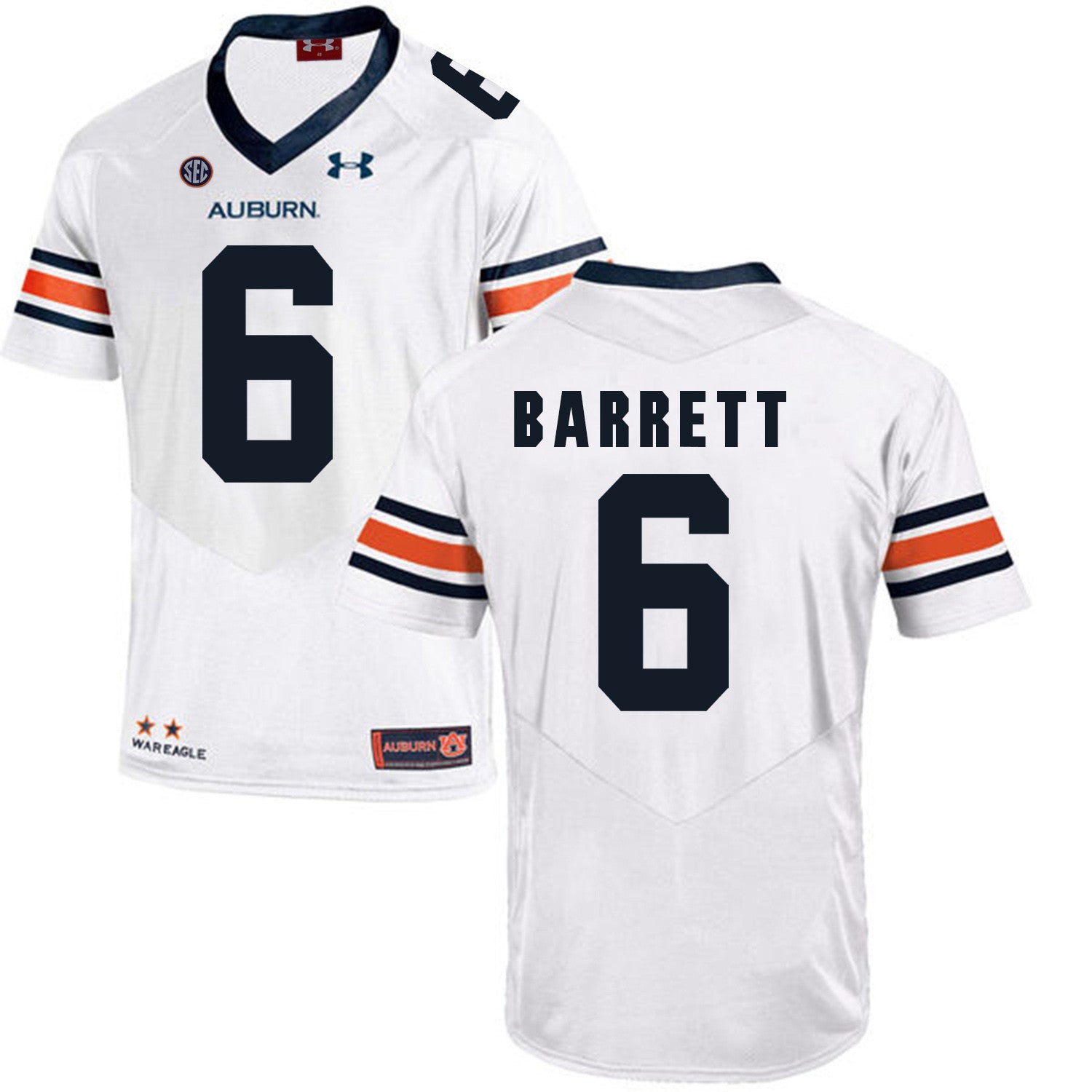 Devan Auburn Tigers white jersey
