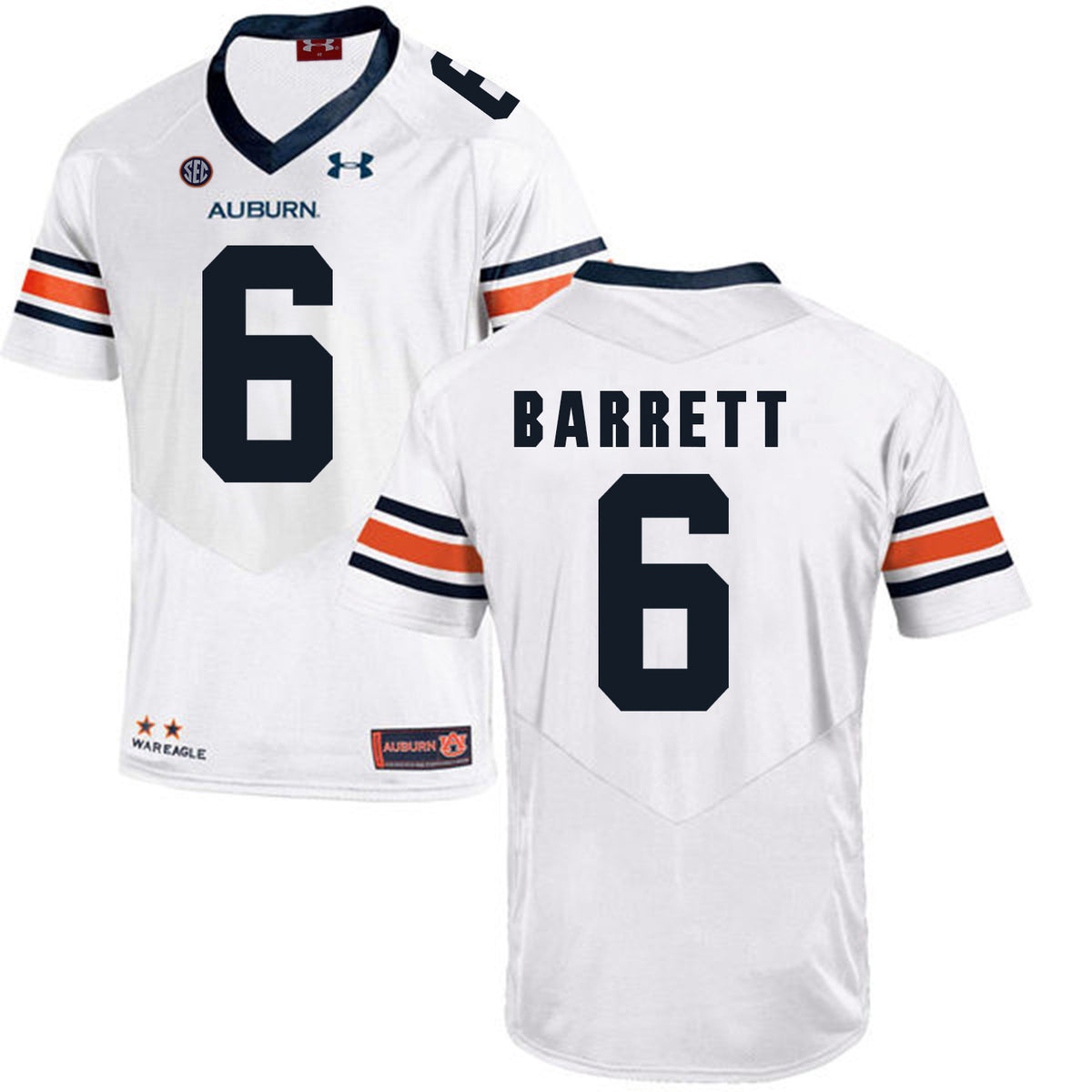 Devan Auburn Tigers white jersey