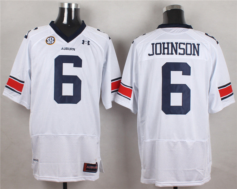 Jeremy Johnson Auburn Tigers white jersey