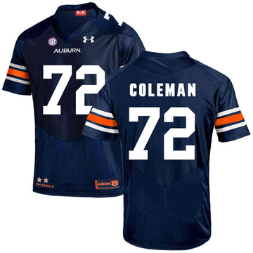 Shon Coleman Auburn Tigers navy jersey