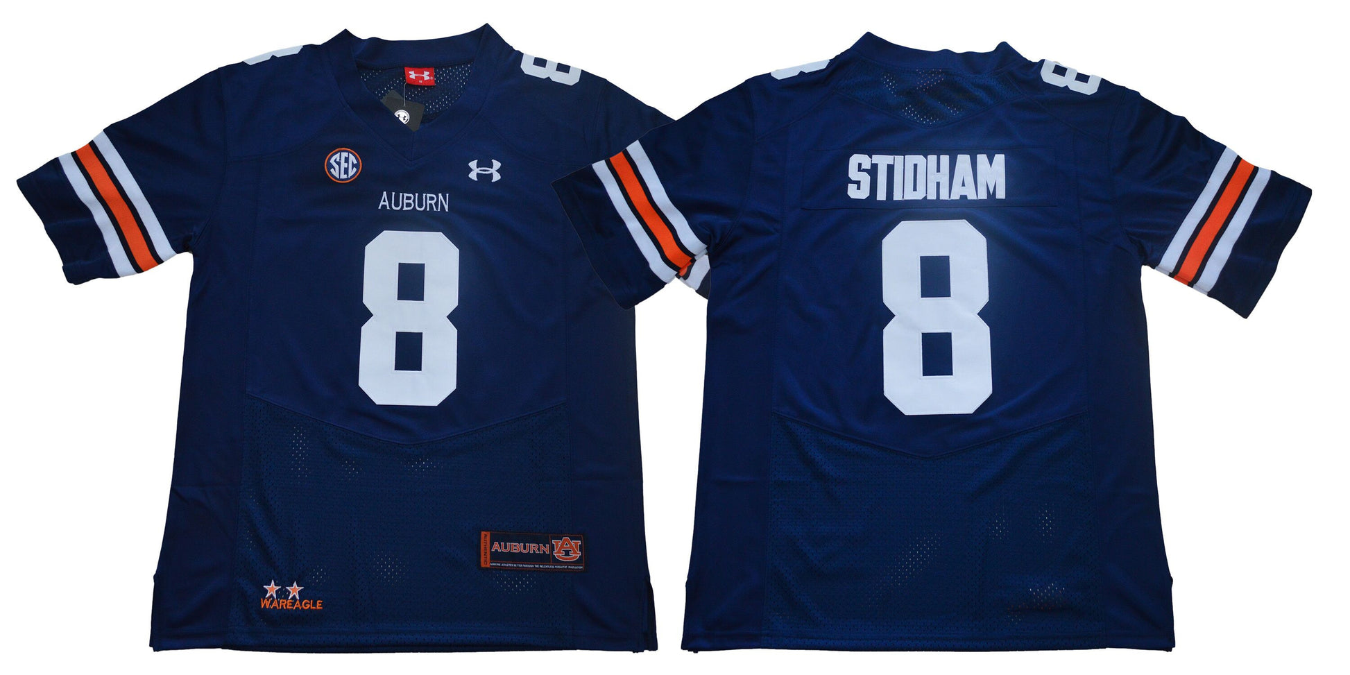 Jarrett Stidham Auburn Tigers navy jersey