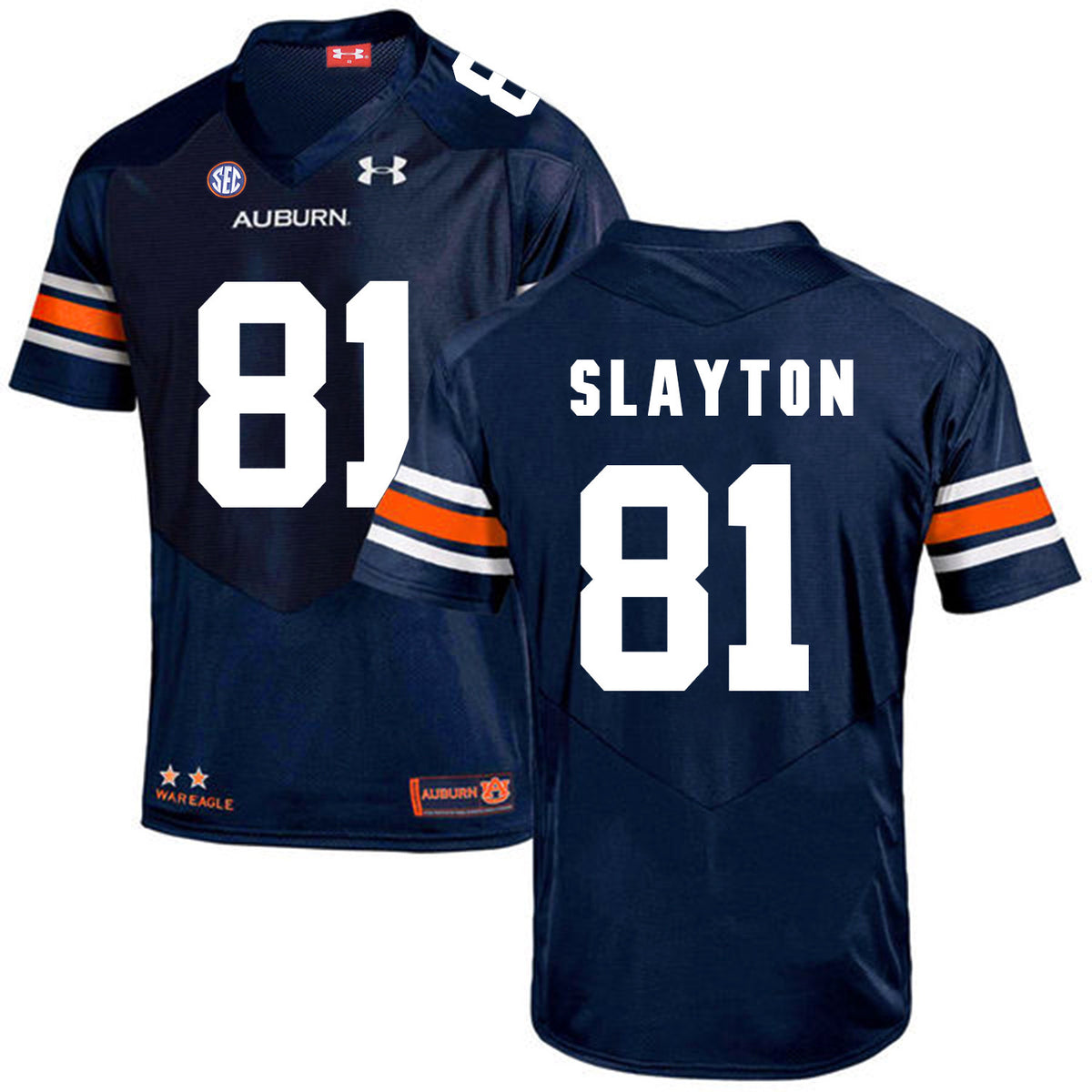 Darius Slayton Auburn Tigers navy jersey