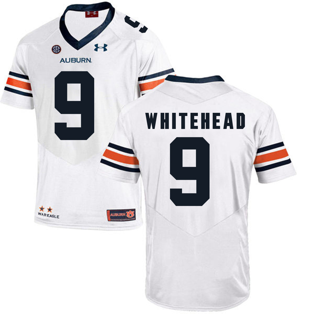 Jermaine Whitehead Auburn Tigers white jersey