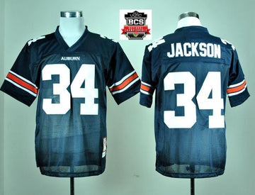 Bo Jackson Auburn Tigers navy Throwback jersey