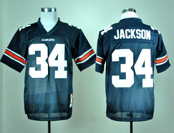 Bo Jackson Auburn Tigers navy Throwback jersey