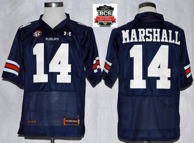 Nick Marshall Auburn Tigers blue Authentic jersey