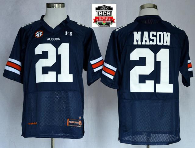 Tre Mason Auburn Tigers blue Authentic jersey