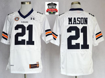 Tre Mason Auburn Tigers white Authentic jersey