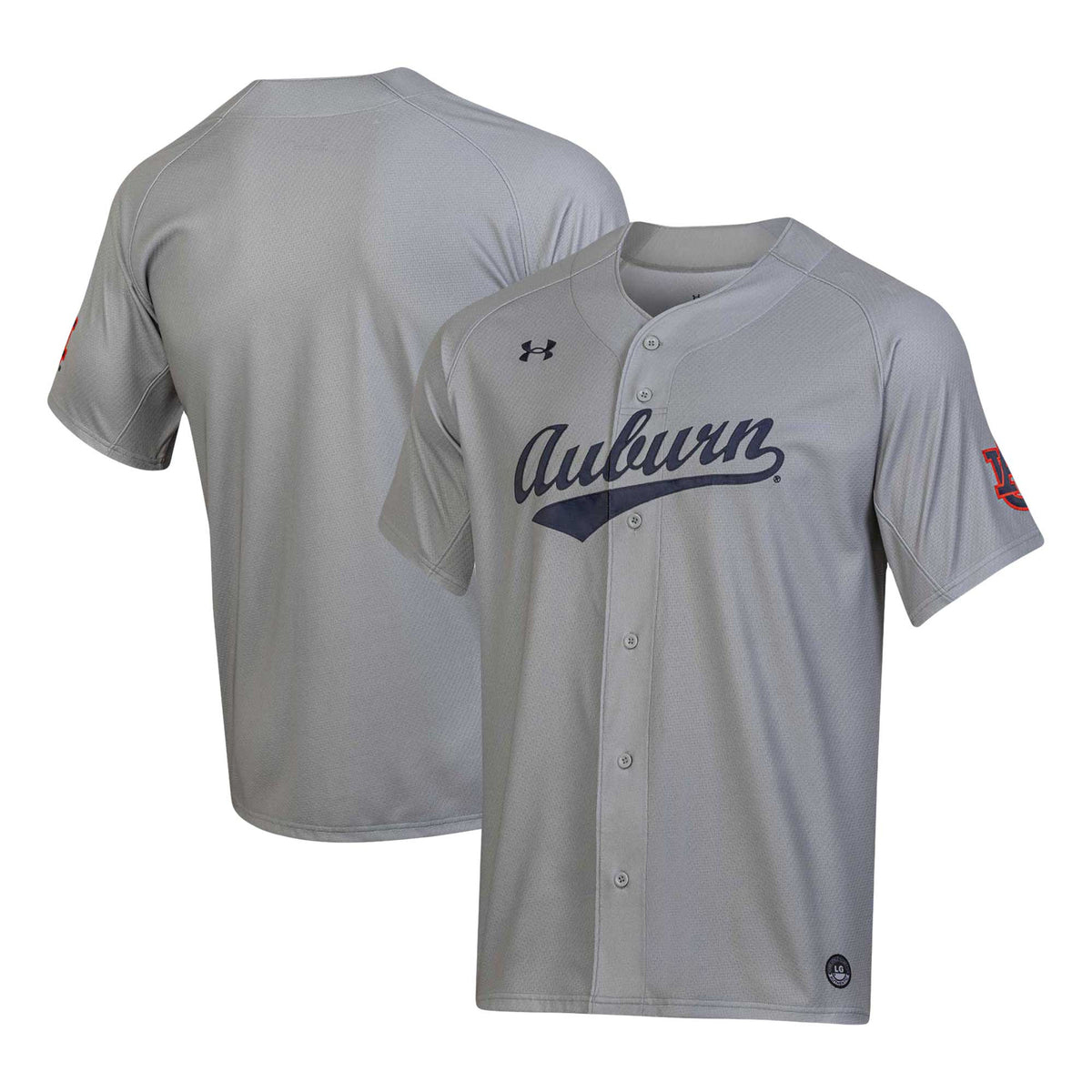 Under Armour Auburn Tigers gray jersey