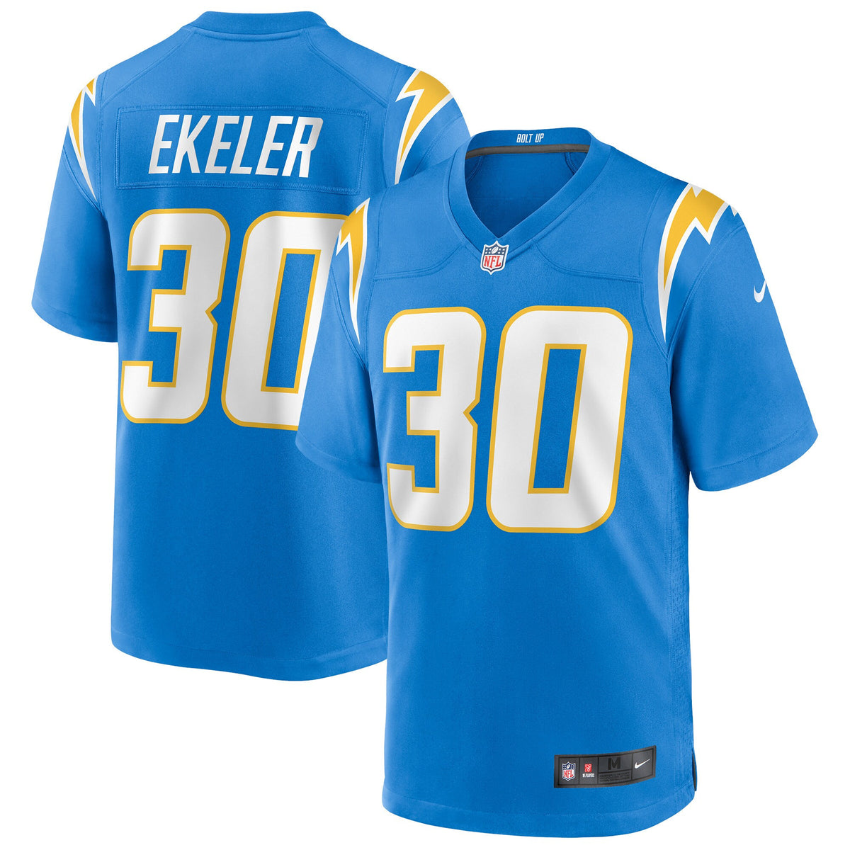 Austin Ekeler Los Angeles Chargers blue Game jersey