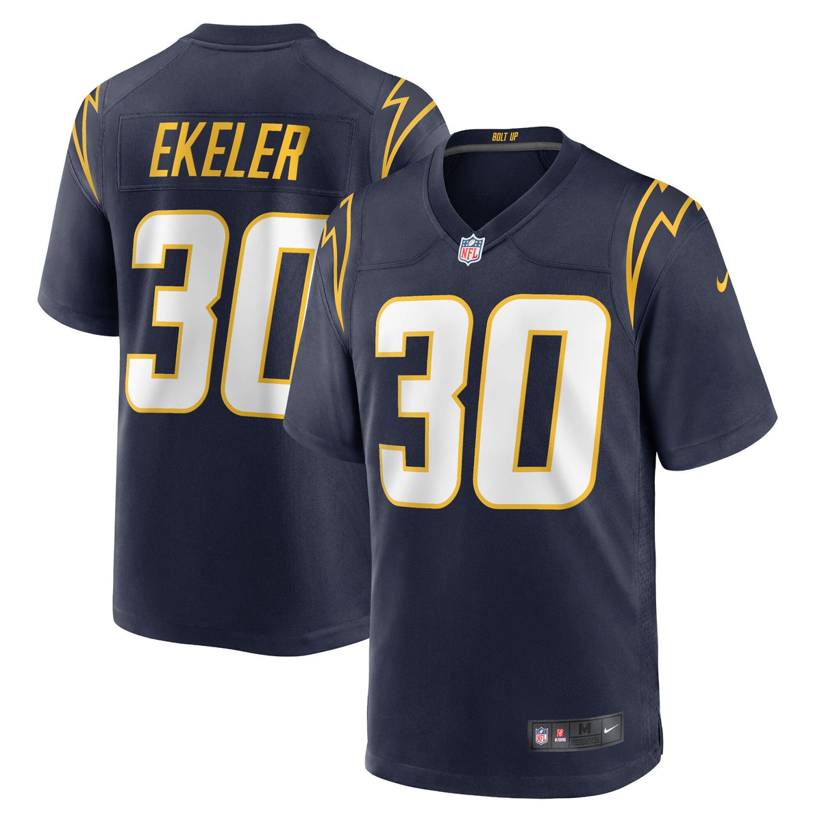 Austin Ekeler Los Angeles Chargers navy jersey