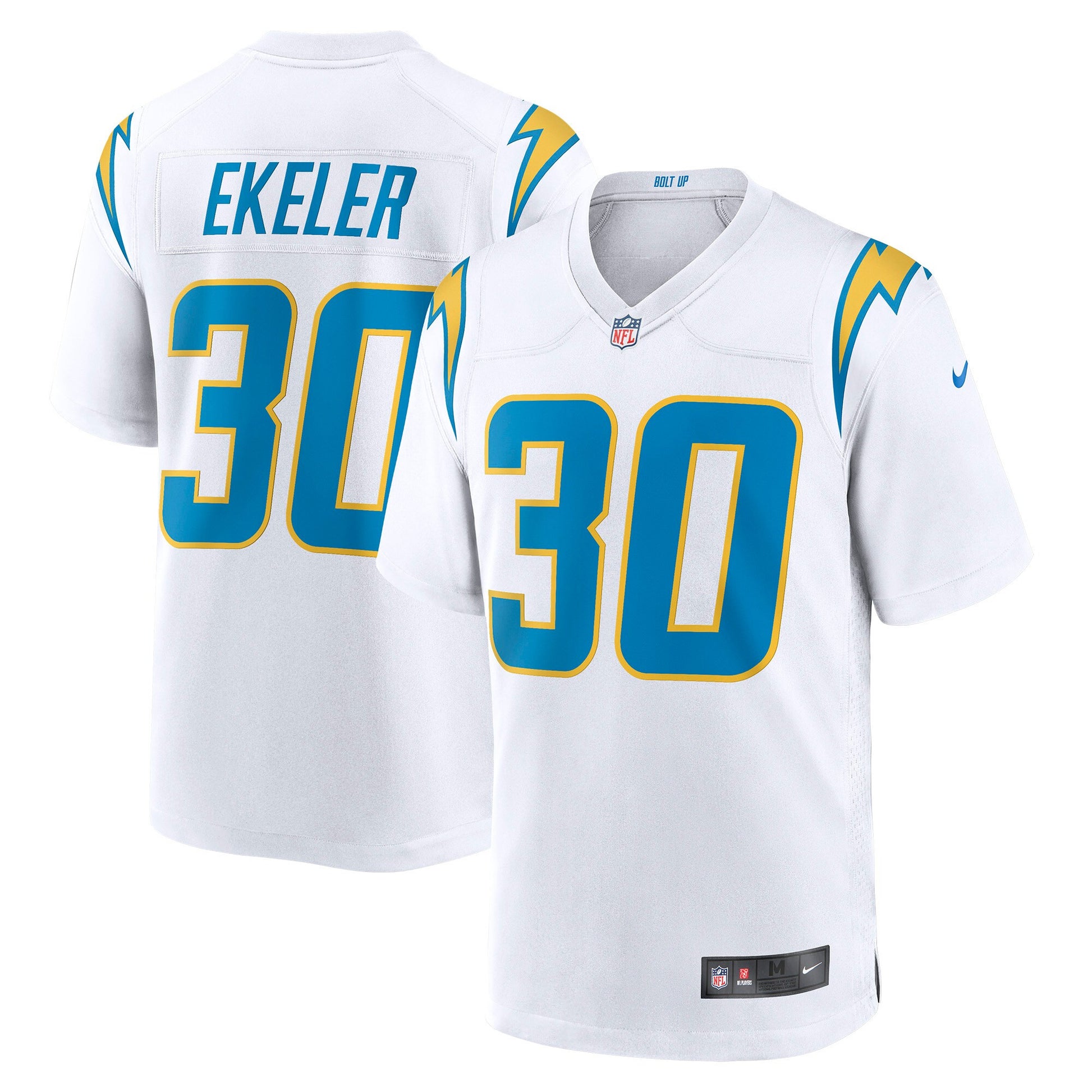 Austin Ekeler Los Angeles Chargers white jersey