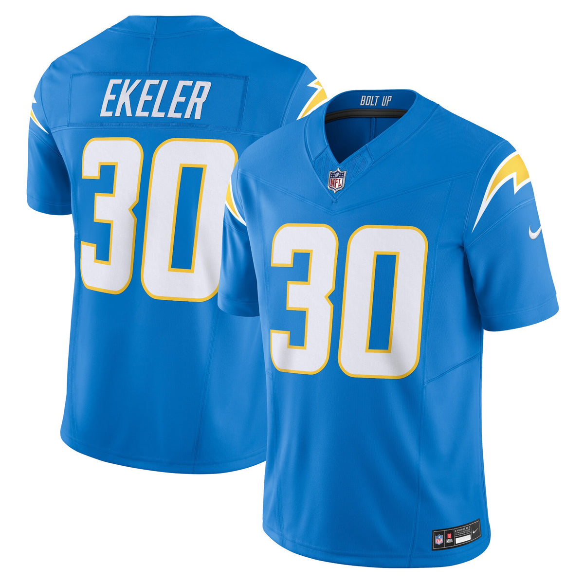 Austin Ekeler F.u.s.e Los Angeles Chargers blue Limited jersey
