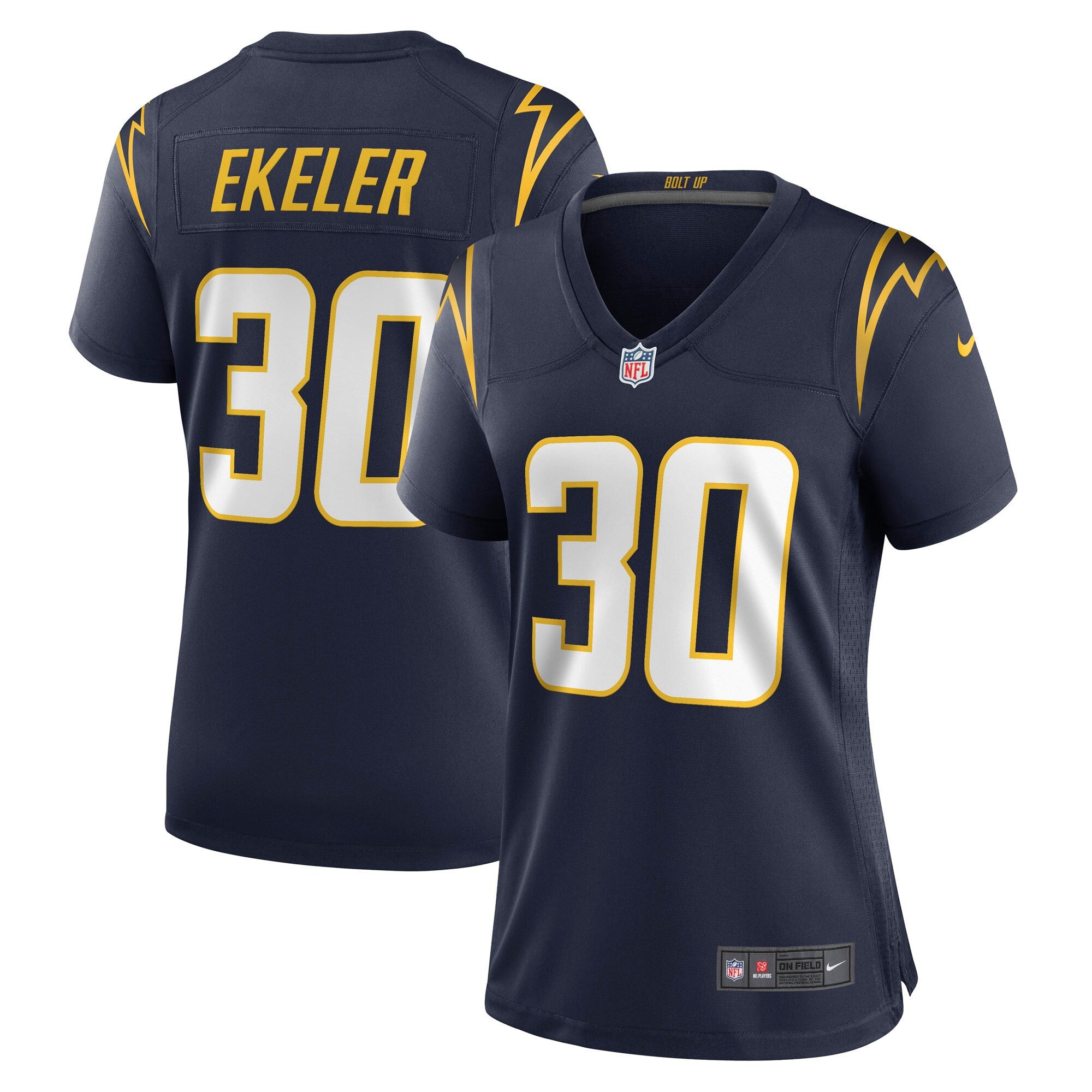 Austin Ekeler Los Angeles Chargers navy jersey