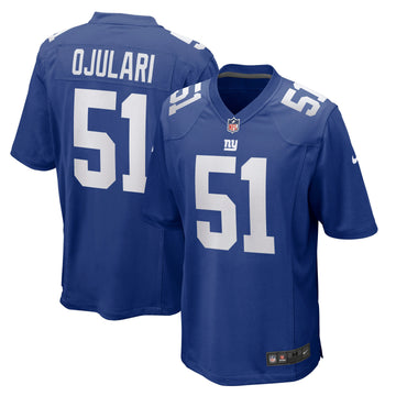 Azeez Ojulari New York Giants royal jersey