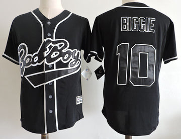 Bad Boy Bad Boy 10 Biggie Smalls black jersey
