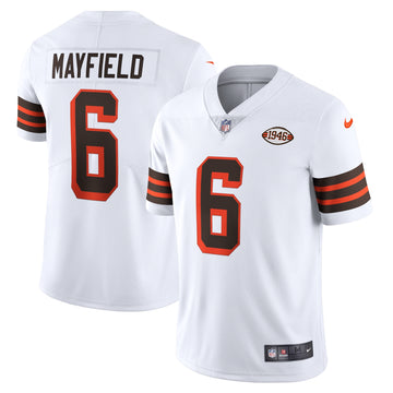 Baker Mayfield Cleveland Browns white Vapor jersey