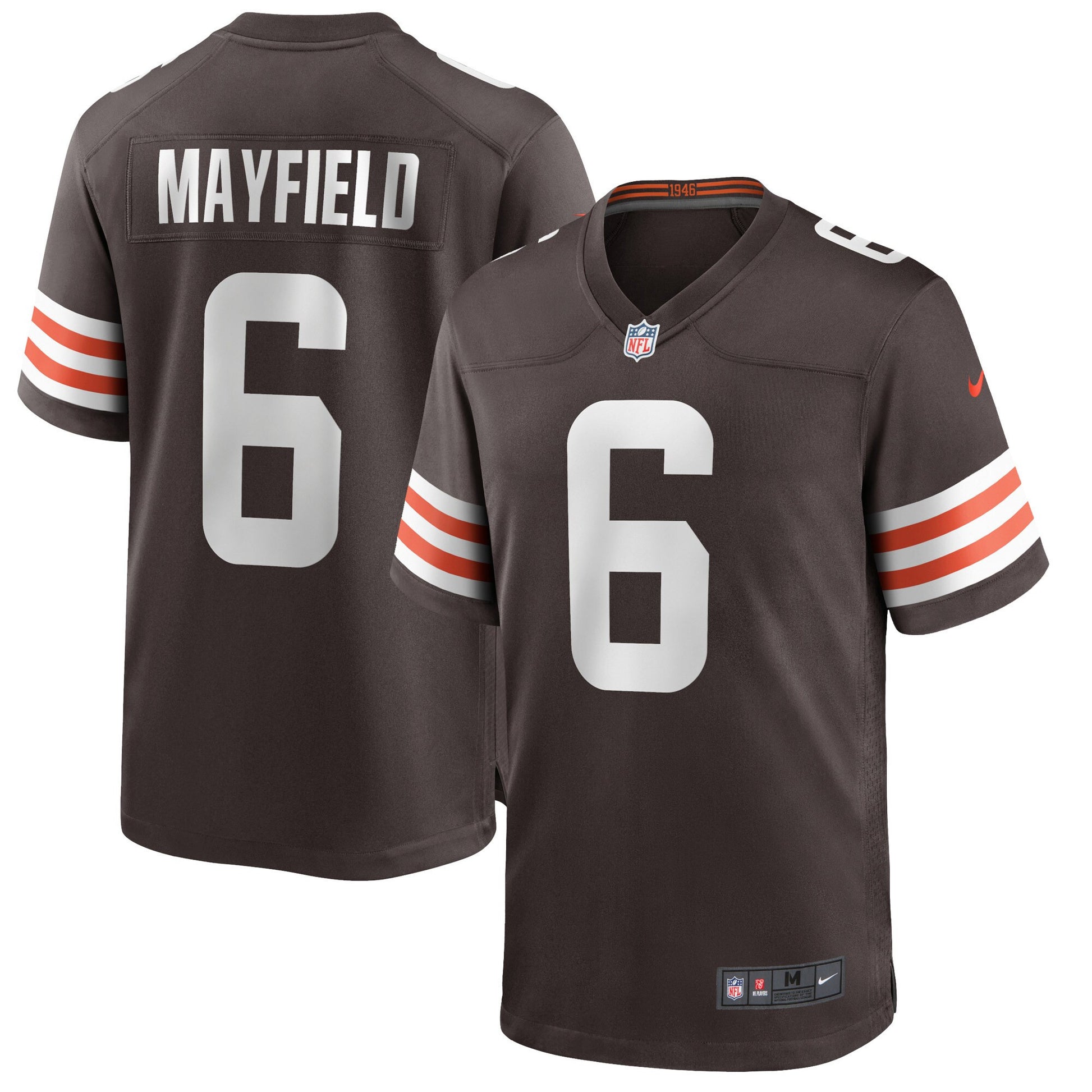 Baker Mayfield Cleveland Browns brown Game jersey