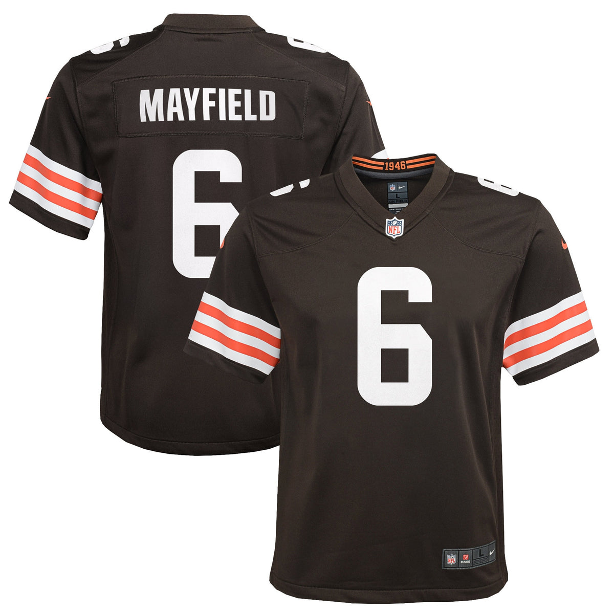 Baker Mayfield Cleveland Browns brown Game jersey