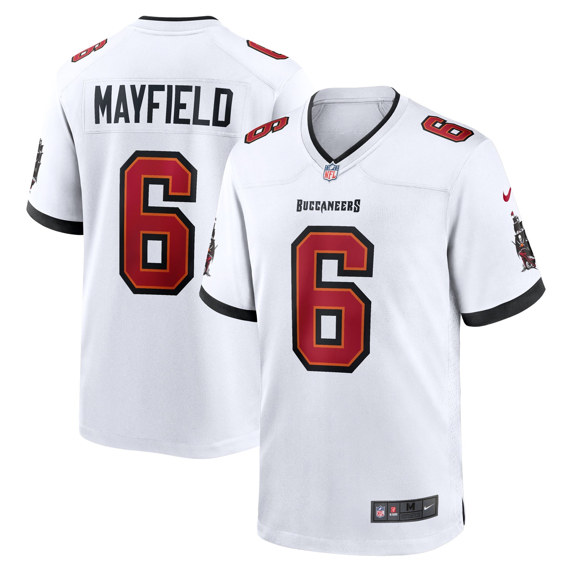 Baker Mayfield Tampa Bay Buccaneers white Away jersey