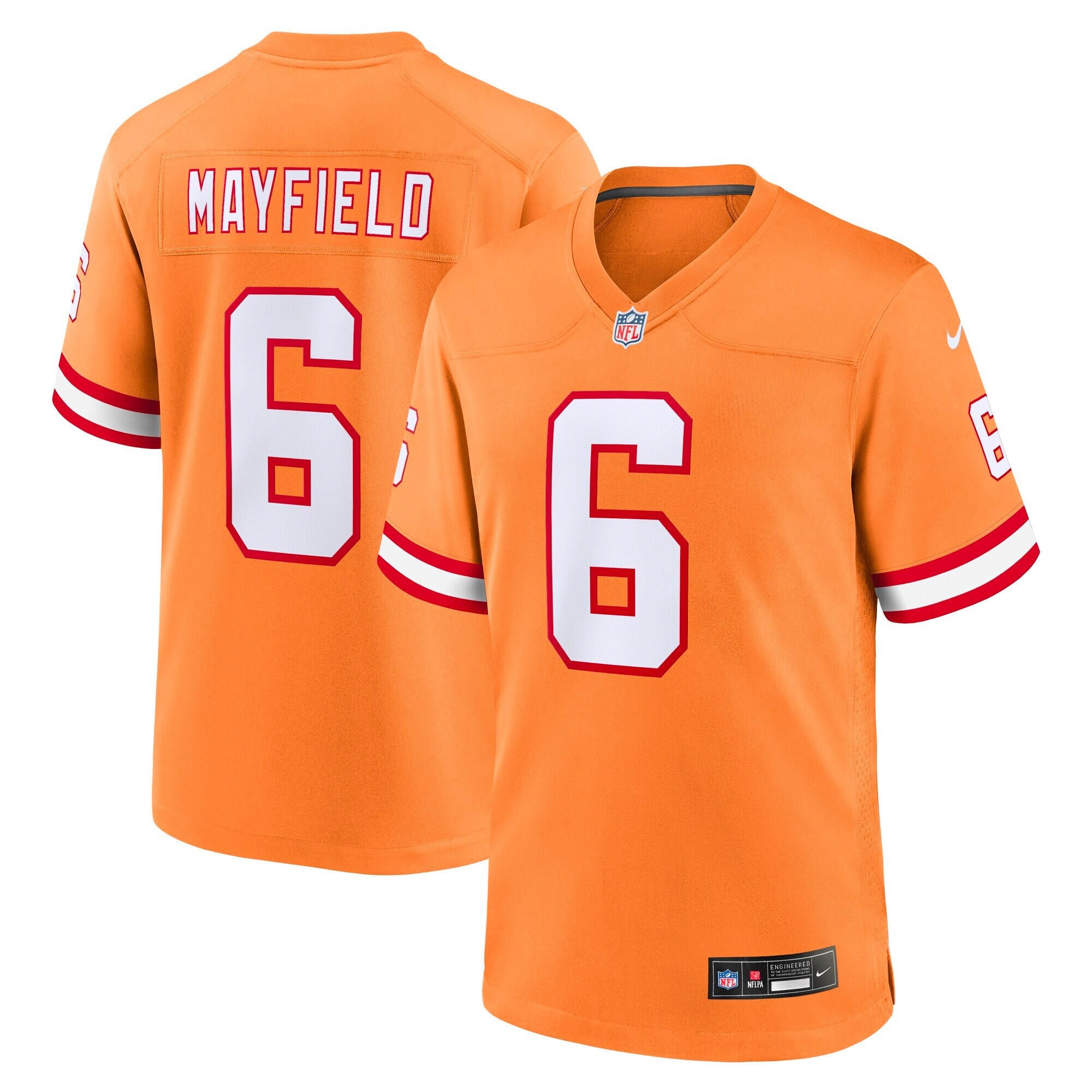 Baker Mayfield Tampa Bay Buccaneers orange jersey