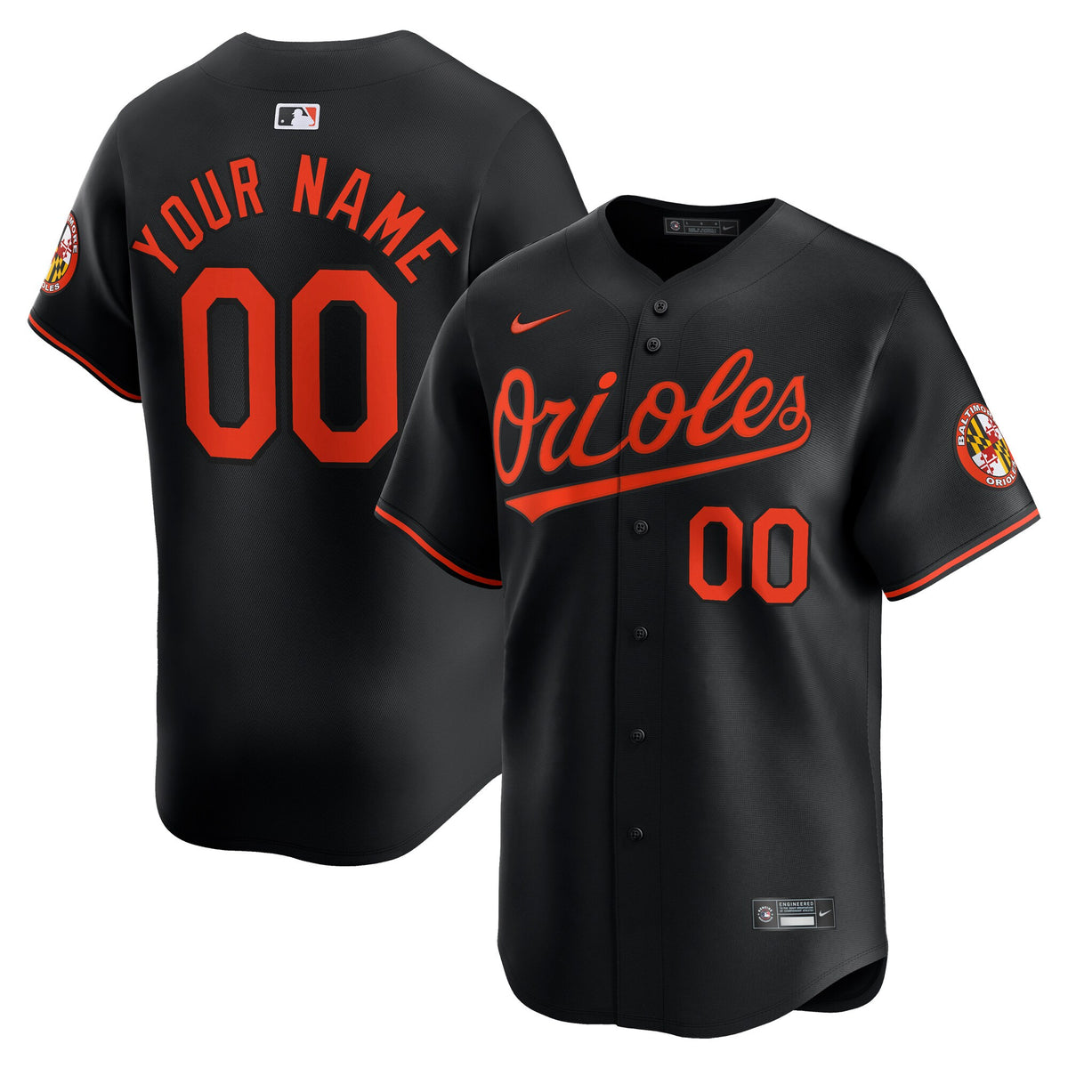 Baltimore Orioles black Limited jersey