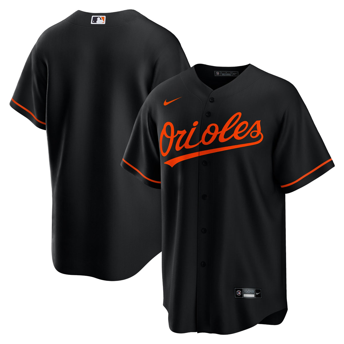 Baltimore Orioles black Alternate jersey